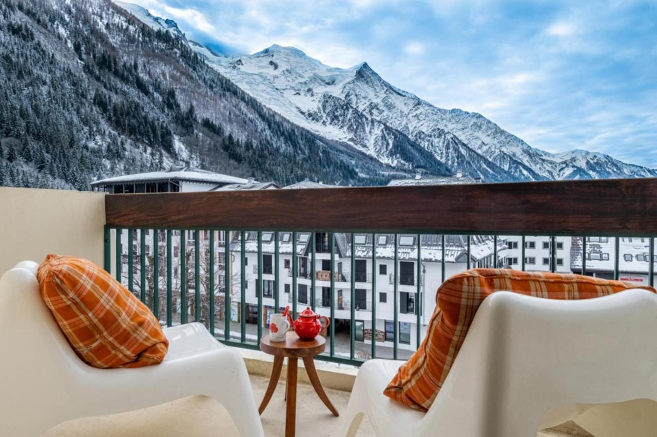 Apartment With Balcony And Mountain View Шамони Екстериор снимка
