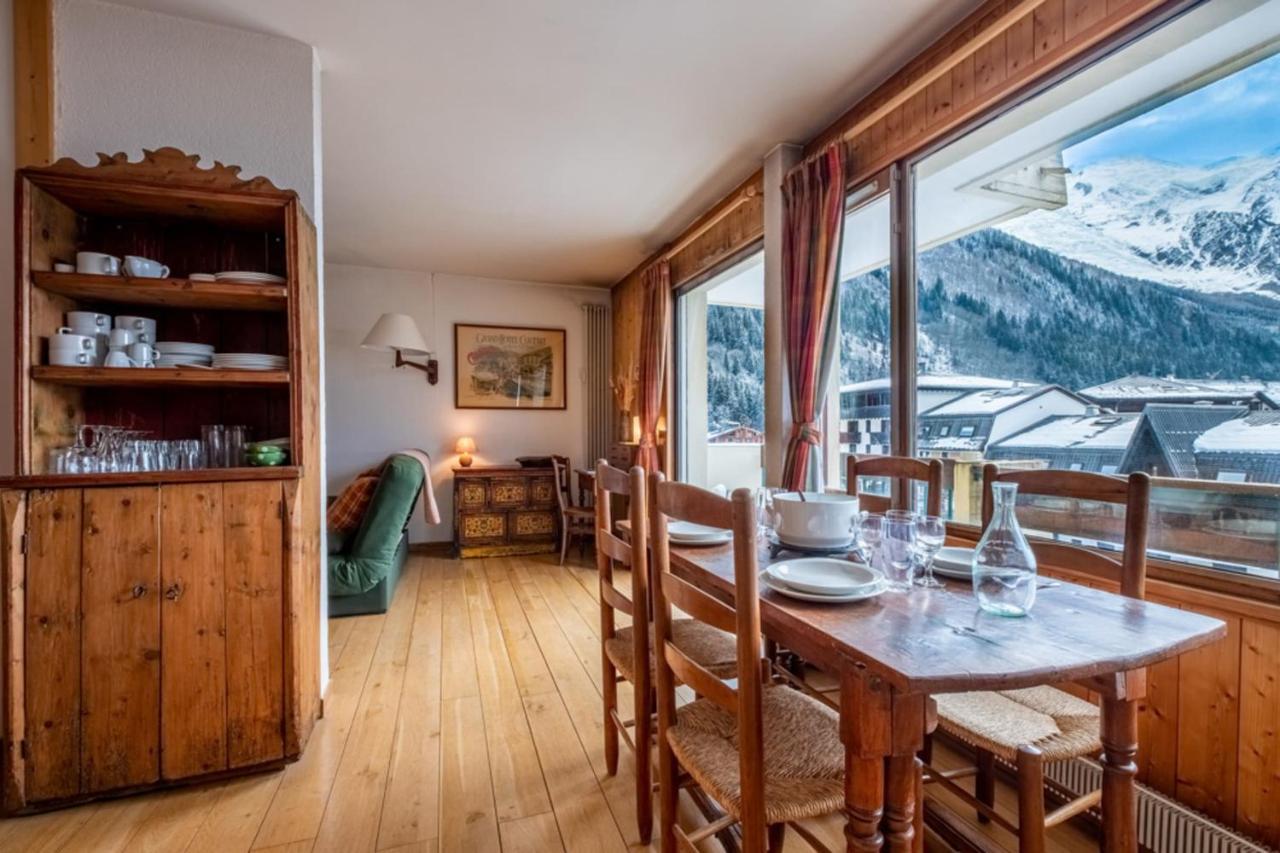 Apartment With Balcony And Mountain View Шамони Екстериор снимка